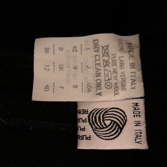 SOLD (DEPOP) VINTAGE Wool knit high waist pants - Picture 6 of 6